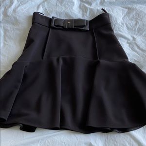 Stylish Elisabetta Franchi black skirt